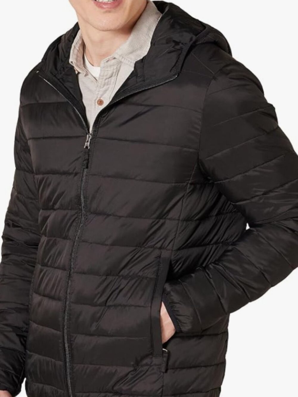 NWOT Amazon Essentials Men's Lightweight Water-Resistant Puffer Jacket Size XL